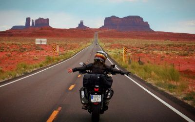 Viajar sola en moto no es lo que te han contado